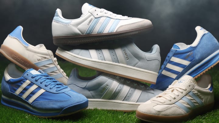 The adidas Samba, Gazelle, and Campus.