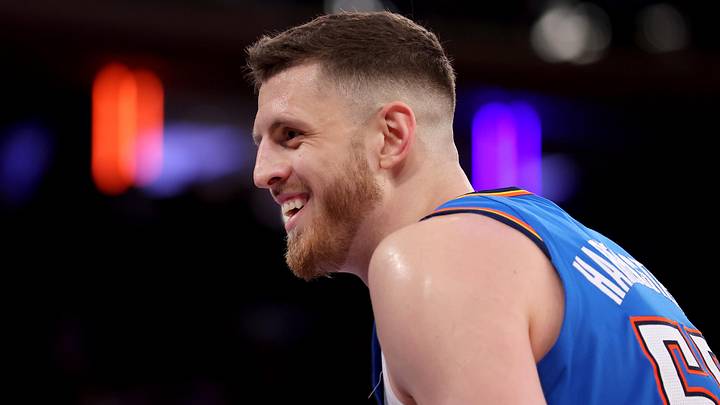 Oklahoma City Thunder center Isaiah Hartenstein.