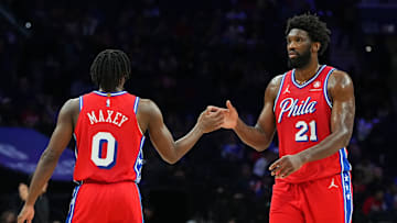 Tyrese Maxey, Joel Embiid, Philadelphia 76ers