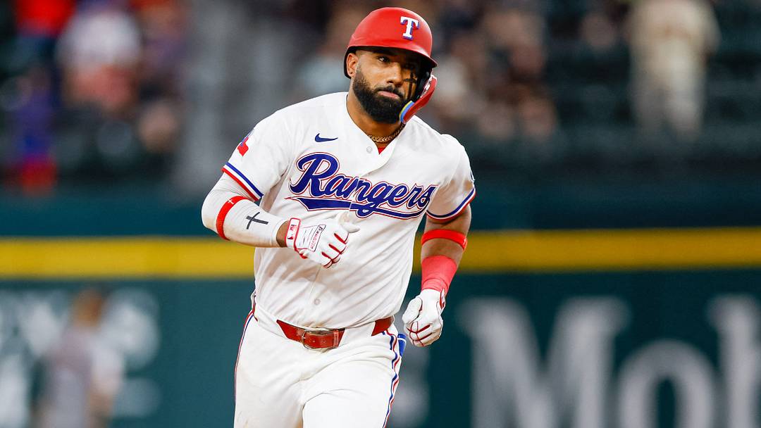 Ezequiel Duran and the Rangers are home favorites against the Giants. Ezequiel Duran and the Rangers are home favorites against the Giants.