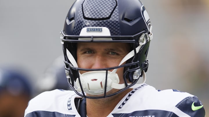 Seattle Seahawks quarterback Drew Lock