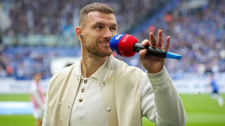 Edin Dzeko fällt aktuell noch mit einer Schulterverletzung aus