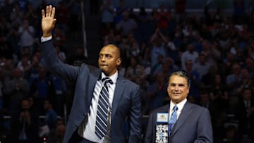 Anfernee Hardaway returned to Orlando for Shaquille O'Neal's jersey retirement. He appears to be next in the queue to have his jersey retired by the Orlando Magic.