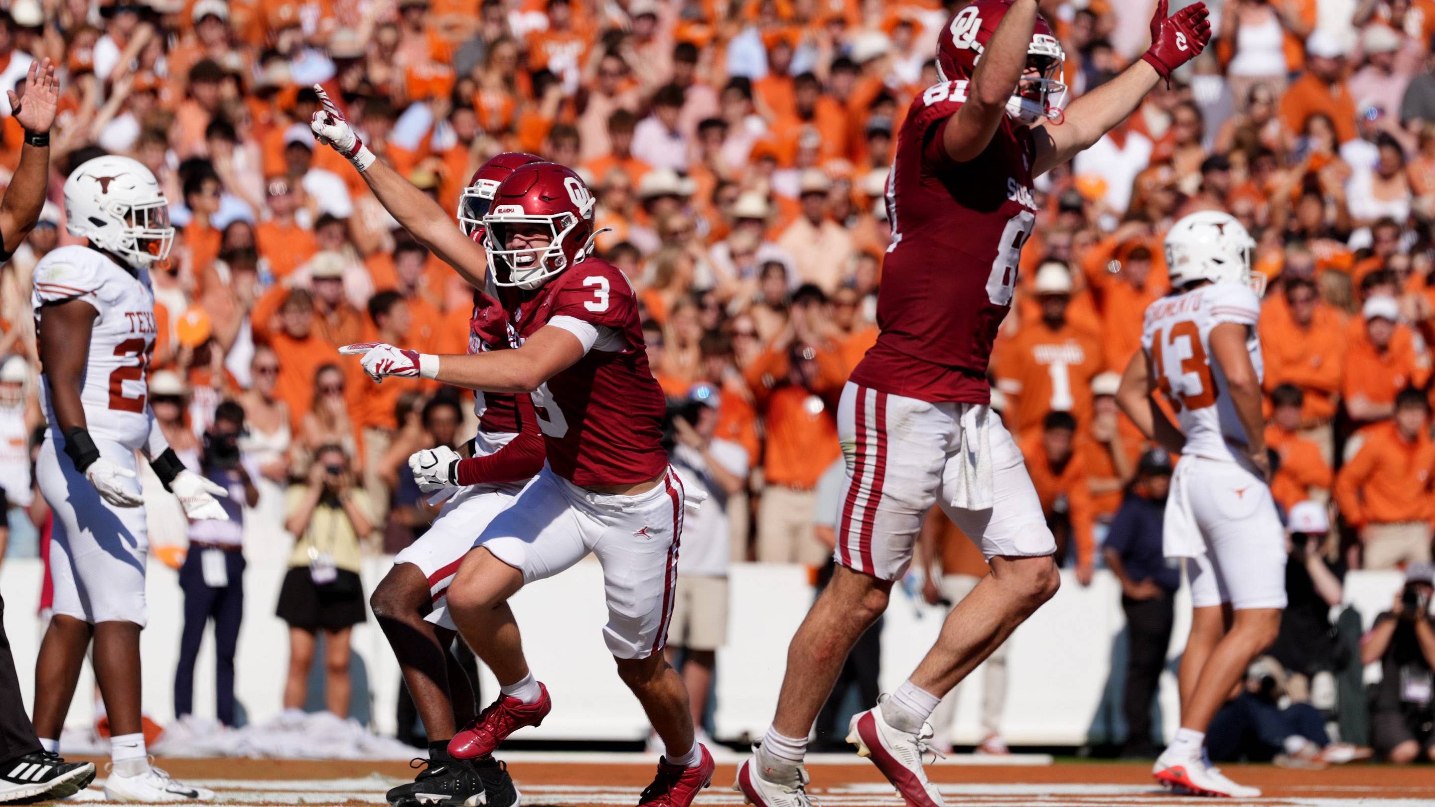 Special Teams Helps Turn the Tide as Oklahoma Stuns Top-Ranked Texas