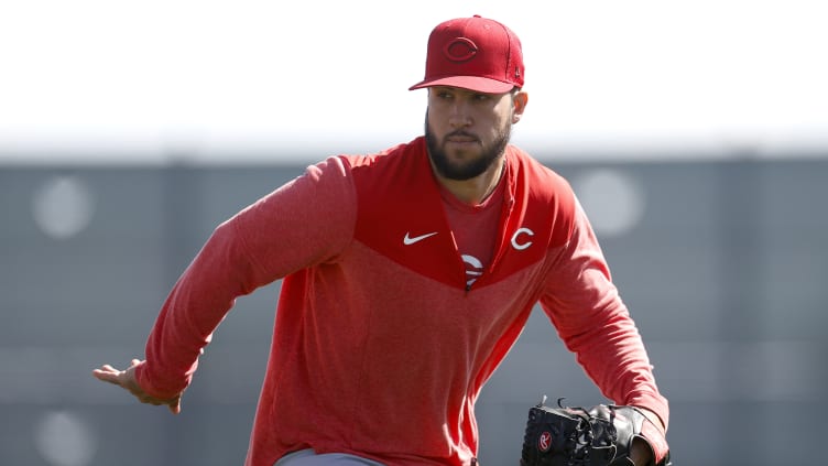 Cincinnati Reds pitcher Lyon Richardson