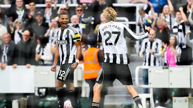 Newcastle United players