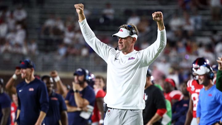 Lane Kiffin and the Ole Miss Rebels will take on the Georgia Bulldogs this Saturday afternoon. Lane Kiffin and the Ole Miss Rebels will take on the Georgia Bulldogs this Saturday afternoon.