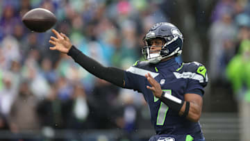 Geno Smith of the Seattle Seahawks