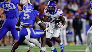 Boise State Broncos running back Dylan Riley.
