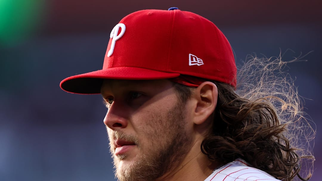 May 5, 2026; Philadelphia, Pennsylvania, USA; Philadelphia Phillies third baseman Alec Bohm before action against the Athletics at Citizens Bank Park. 