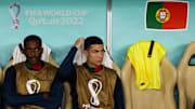 Ronaldo spent a lot of the World Cup on the bench 