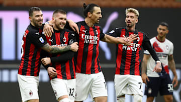 L'AC Milan est en tête de la Seria A. 