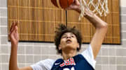 2028 7-foot-2 center Dylan Betts at USA Men's Junior Basketball Mini-Camp