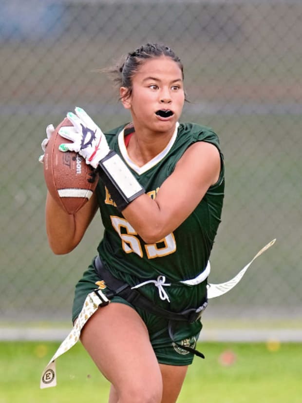  Edison vs. Santa Margarita in California Varsity high school girls football showdown- Sep. 16, 2025