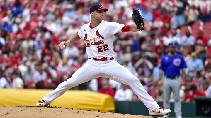 St. Louis Cardinals starting pitcher Jack Flaherty (22)