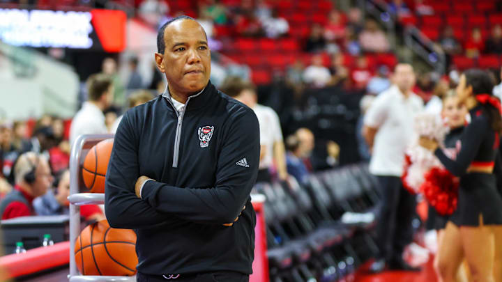 NC State basketball head coach Kevin Keatts