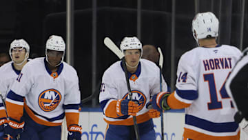 The New York Islanders top line will look to generate offense as the club looks to beat the New Jersey Devils for the second time this preseason.