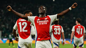 Bukayo Saka is once again at the forefront of Arsenal's title tilt