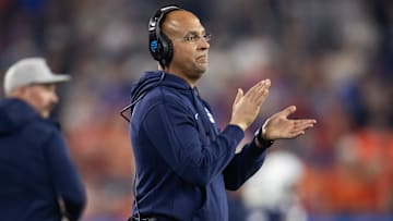Dec 31, 2024; Glendale, AZ, USA; Penn State Nittany Lions head coach James Franklin