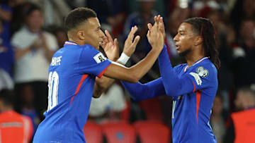 K. Mbappé et M. Olise - équipe de France