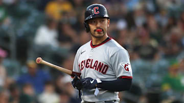 Cleveland Guardians outfielder Steven Kwan