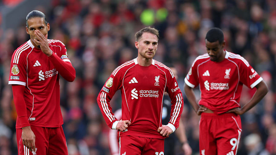 Liverpool's Van Dijk, Mac Allister, Isa