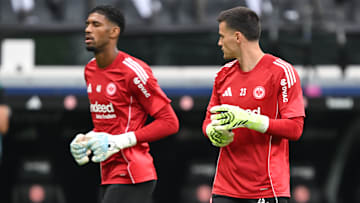 Kaua Santos und Michael Zetterer konkurrieren um den Platz im Tor Kaua Santos und Michael Zetterer konkurrieren um den Platz im Tor