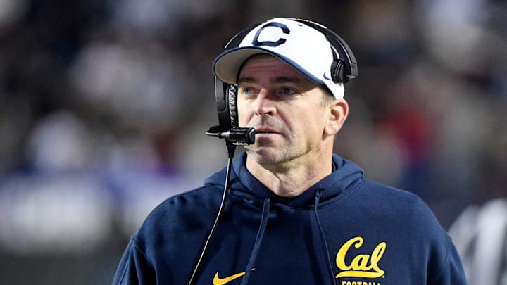 Cal head coach Justin Wilcox Cal head coach Justin Wilcox