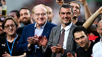 Paolo Maldini, technical area director of AC Milan, and...