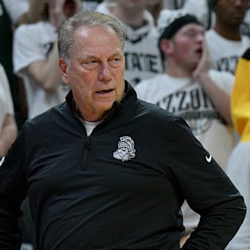 Michigan State Spartans head coach Tom Izzo.