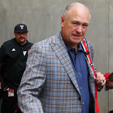 Texas Tech head coach Joey McGuire has the Red Raiders at 8-1 overall and 5-1 in Big 12 play.