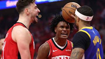 Golden State Warriors v Houston Rockets - Game Five