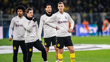 Ramy Bensebaini (2. v. r.) und Marcel Sabitzer (2. v. l.) sind wichtige Kaderspieler beim BVB