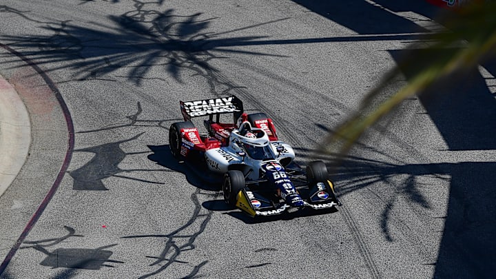 Marcus Armstrong, Meyer Shank Racing, Long Beach, IndyCar