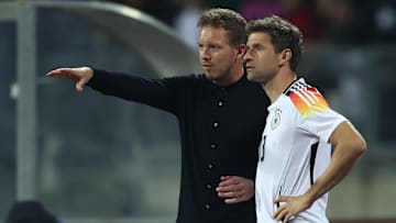 Julian Nagelsmann und Thomas Müller werden bei der WM 2026 wohl kein Duo bilden
