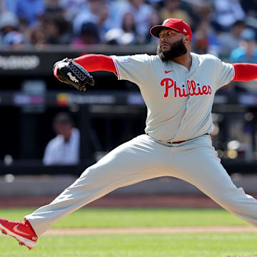 Philadelphia Phillies relief pitcher Jose Alvarado
