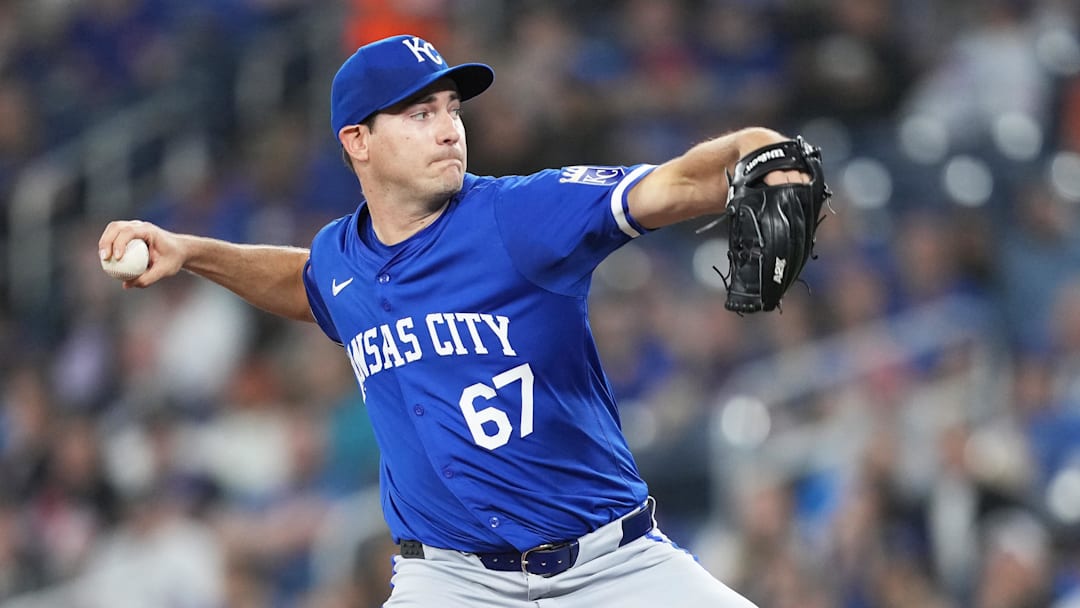 Kansas City Royals starting pitcher Seth Lugo.