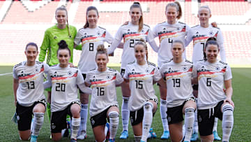 Die DFB-Frauen beim Arnold Clark Cup