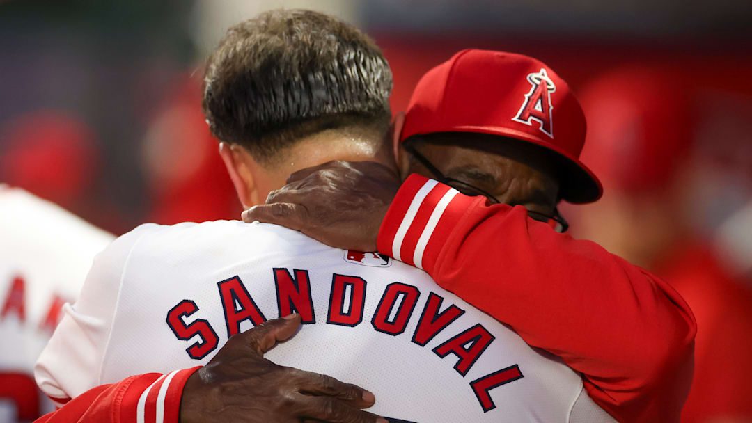 San Diego Padres v Los Angeles Angels