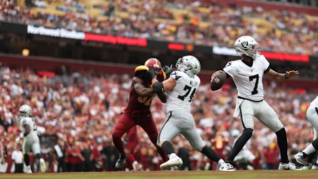 Las Vegas Raiders, NFL, Washington Commanders, Geno Smith