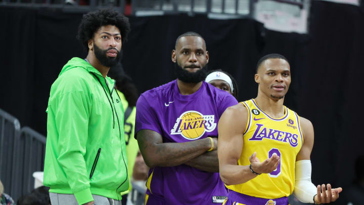 Anthony Davis, LeBron James y Russell Westbrook no están teniendo la mejor de sus temporadas en la NBA