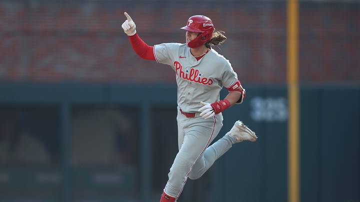 Philadelphia Phillies first baseman Alec Bohm.