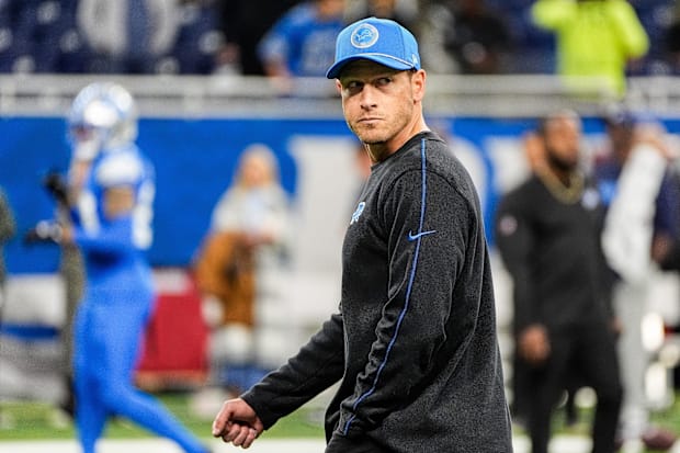 Detroit Lions offensive coordinator Ben Johnson