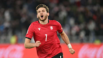 Khvicha Kvaratskhelia et la Géorgie affrontent l'Espagne en qualifications pour la Coupe du monde 2026