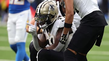Saints running back Alvin Kamara points finger at his team for not being "very focused on details and execution" after 26-8 loss at Los Angeles Chargers on Sunday.