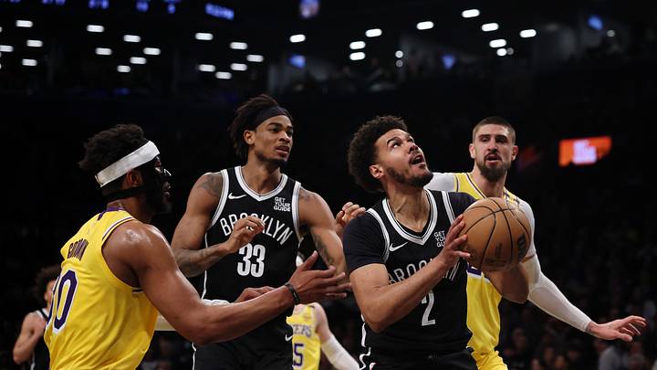 Los Angeles Lakers v Brooklyn Nets