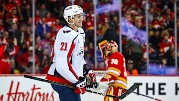 Aliaksei Protas, Washington Capitals Mandatory Credit: Sergei Belski-Imagn Images