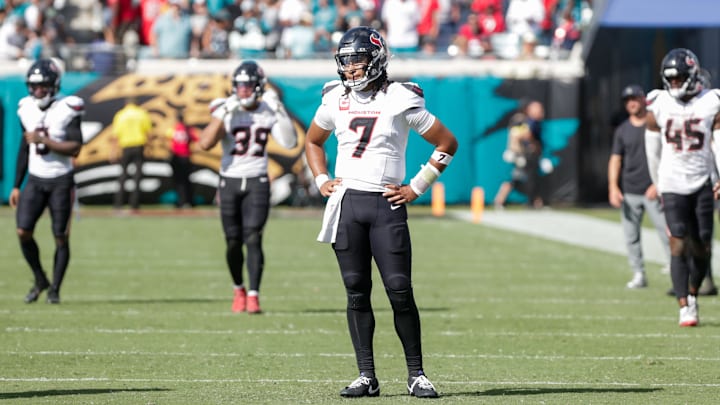 Houston Texans quarterback C.J. Stroud said he feels like he's getting old at 23. 