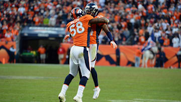Denver Broncos' Von Miller & Champ Bailey