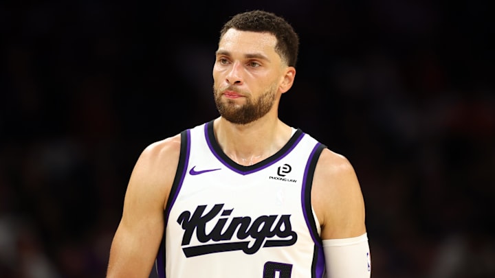 Zach LaVine was traded from the Bulls to the Kings last season.
